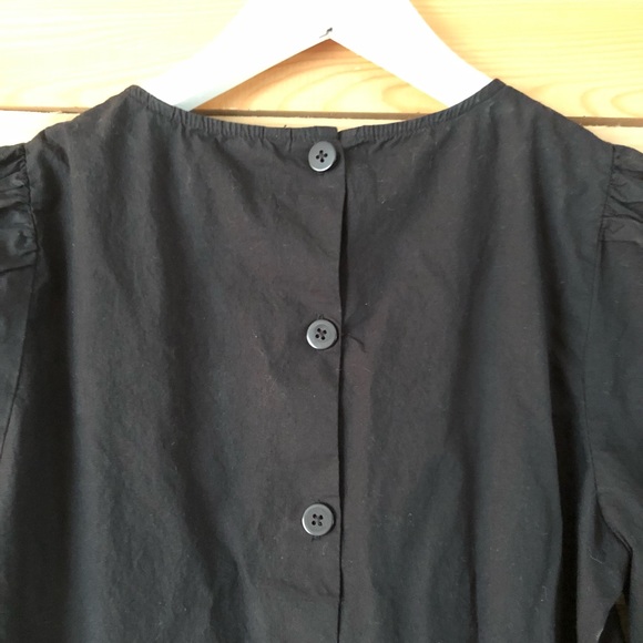Zara Voluminous Poplin Top - Picture 4 of 6